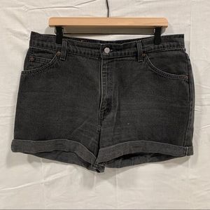 Levi’s 950 - Relaxed Fit - Black Denim Short